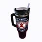 Preview: Cup 40oz black - CfL Logo - nachhaltige Variante